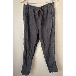 Bella Dahl Women’s Utility Jogger Pants Brown Size Large Boho Casual Pockets